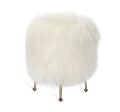 Antonia Stool - Ivory Sheepskin Online Sale