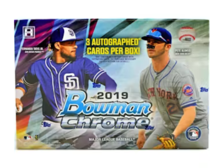 2019 Bowman Chrome Baseball HTA Choice Hobby Box Supply