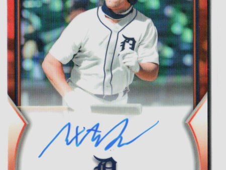 2023 Bowman Max Anderson 1st Bowman Orange Refractor Auto 02 25 #CDA-MA Sale