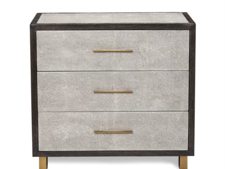 Maia 3 Drawer Chest in Grey Online Hot Sale