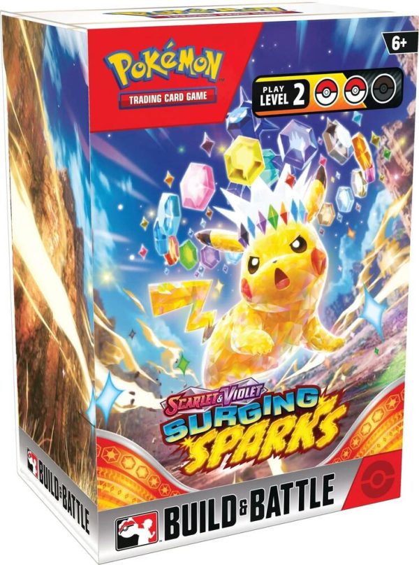 Pokemon Scarlet & Violet Surging Sparks Build & Battle Online Sale