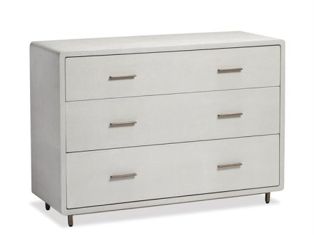 Calypso 3 Drawer Chest - Bone For Cheap