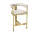 Darcy Counter Stool - Cream Leather Fashion