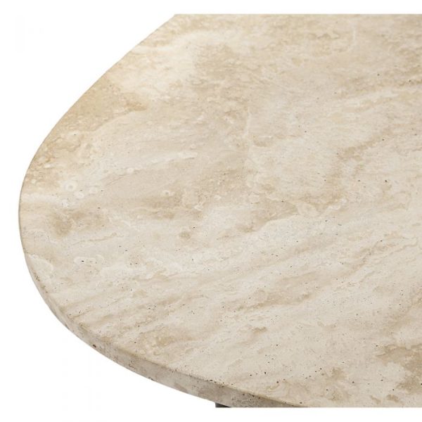 Arlington Lamp Table in Travertine For Discount