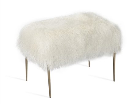 Stiletto Stool - Ivory Sheepskin Online Hot Sale