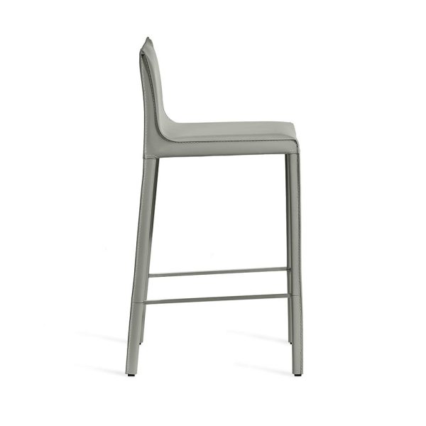 Bianca Bar + Counter Stools in Horizon Grey For Sale