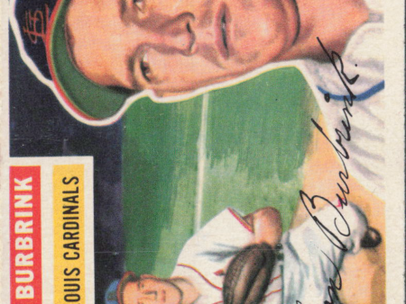 1956 Topps #27a Nelson Burbrink Gray Back Online