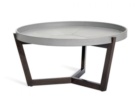 Ansley Cocktail Table in Grey Cheap