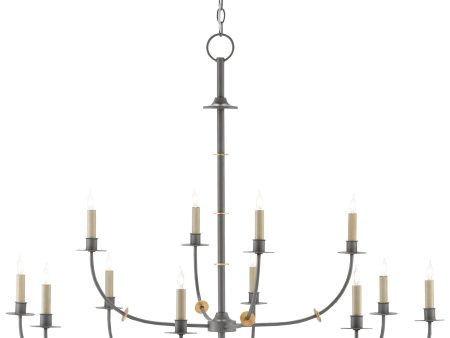 Balladier Chandelier design by Currey & Company on Sale