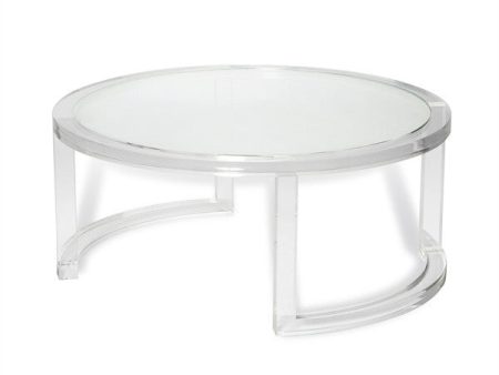 Ava Round Cocktail Table For Sale