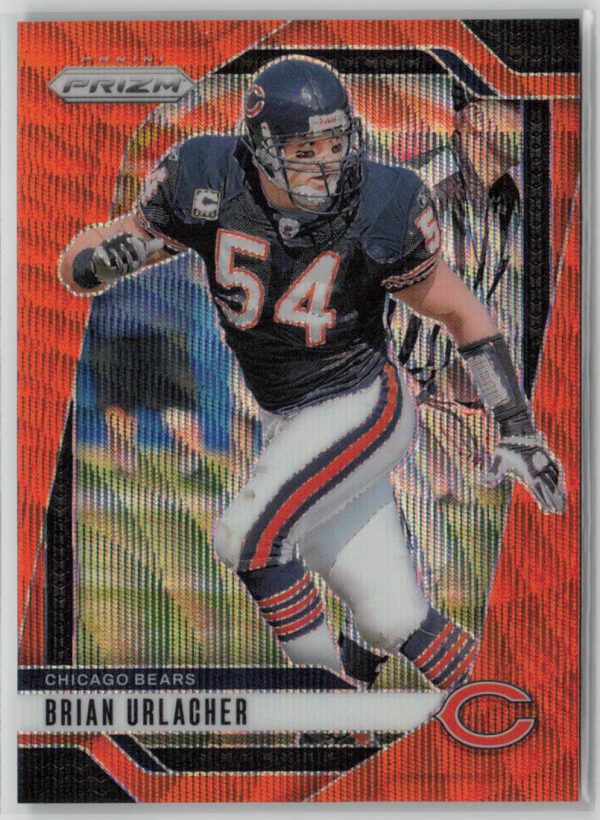 2024 Panini Prizm Brian Urlacher 20 60 Orange Wave #20 Online Hot Sale