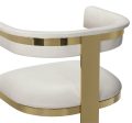 Darcy Bar Stool - Cream Leather Fashion