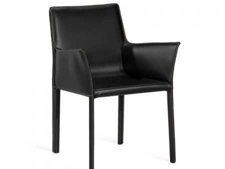 Jada Arm Chair in Black Supply