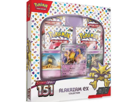 Pokémon Scarlet & Violet 151 Alakazam EX Box Online Hot Sale