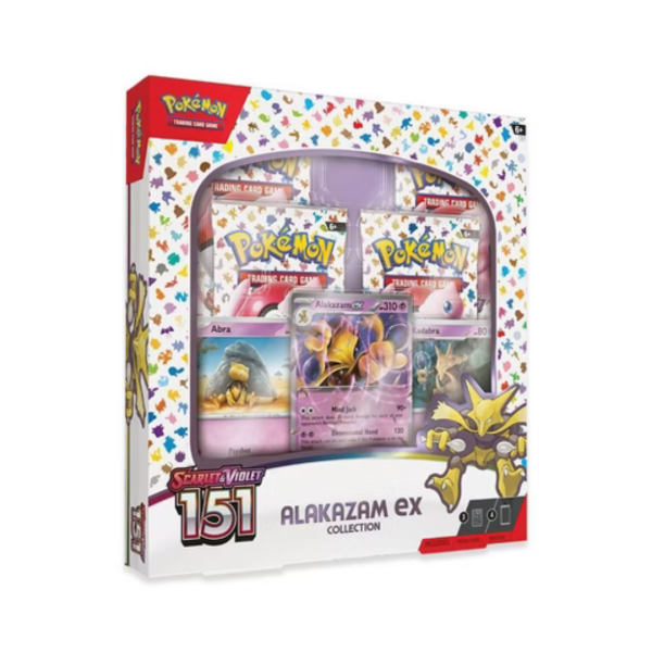 Pokémon Scarlet & Violet 151 Alakazam EX Box Online Hot Sale