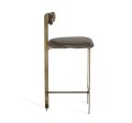 Hollis Counter Stool in Grey & Bronze For Cheap