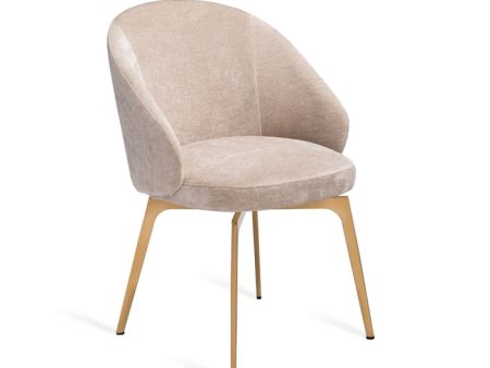 Amara Dining Chair in Beige Latte Sale