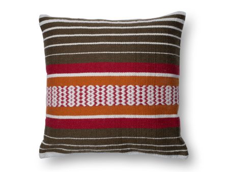 Brown & Multi Indoor Outdoor Pillow Online