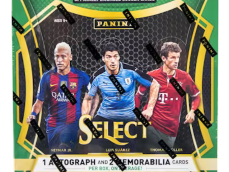 2016 17 Panini Select Soccer Hobby Box Online now