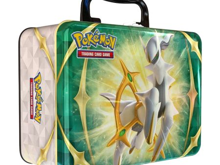 Pokemon Arceus Spring 2022 Collectors Chest Lunchbox Tin Fashion