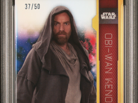 2023 Topps Finest Star Wars Obi-Wan Kenobi Gold  55 #FN45 PSA 10 Discount