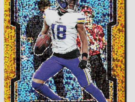 2023 Prizm Justin Jefferson Gold Sparkle 10 24 #195 Online