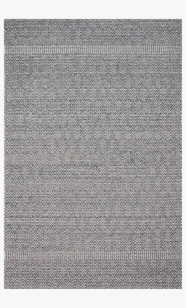 Cole Indoor Outdoor Rug in Denim & Grey by Loloi Fashion