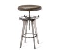 Colton Adjustable Stool - Silver Sale