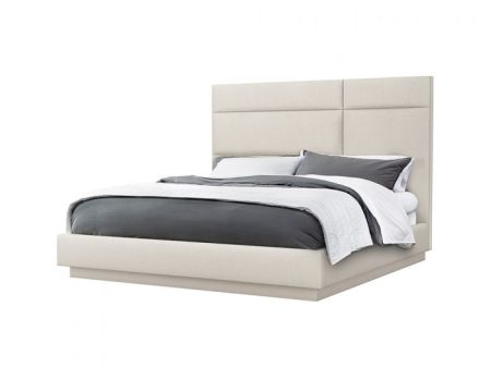 Quadrant King Bed in Pearl Supply