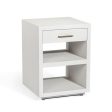 Livia Small Bedside Chest in White Sale