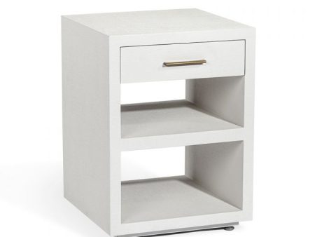 Livia Small Bedside Chest in White Sale